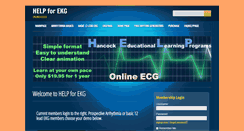 Desktop Screenshot of ekghelp.com